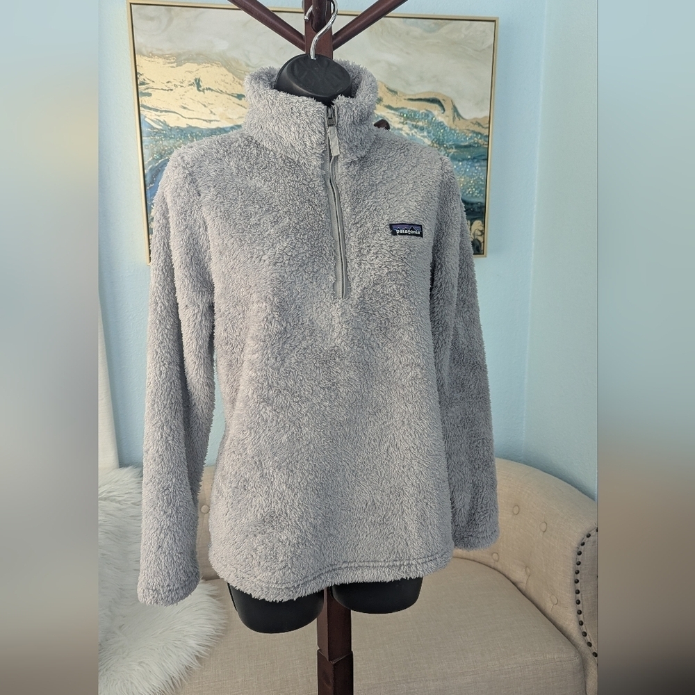 Patagonia  1/4 Zip Fleece Pullover Woman's Size M - Picture 4 of 13